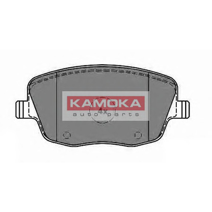 Фото Комплект тормозных колодок, дисковый тормоз KAMOKA JQ1012838
