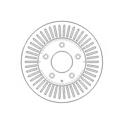 Photo Brake Disc NATIONAL NBD1522