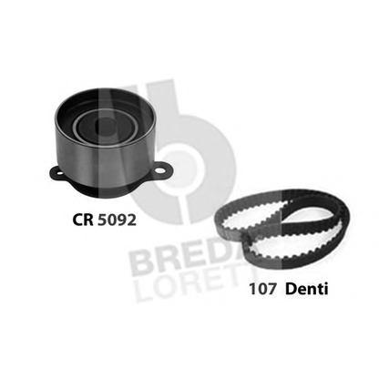 Foto Juego de correas dentadas BREDA  LORETT KCD0286