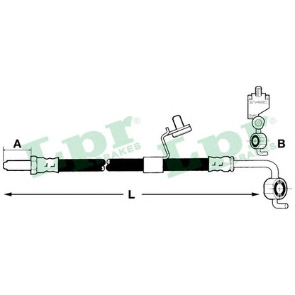 Foto Bremsschlauch LPR 6T46225