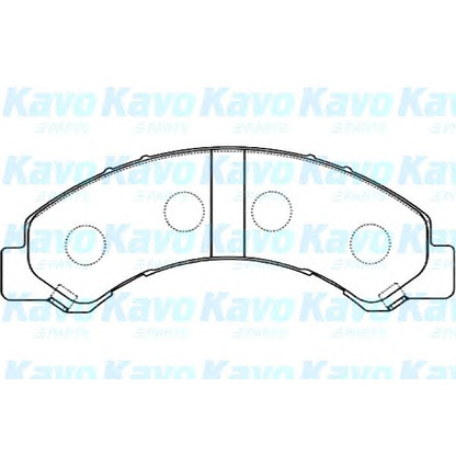 Foto Kit pastiglie freno, Freno a disco KAVO PARTS BP3513