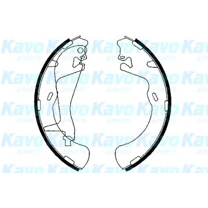 Photo Brake Shoe Set KAVO PARTS BS3406