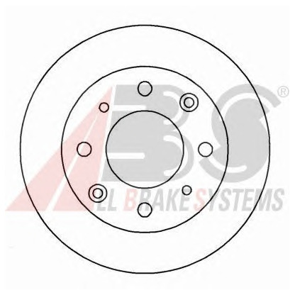 Photo Brake Disc A.B.S. 15544