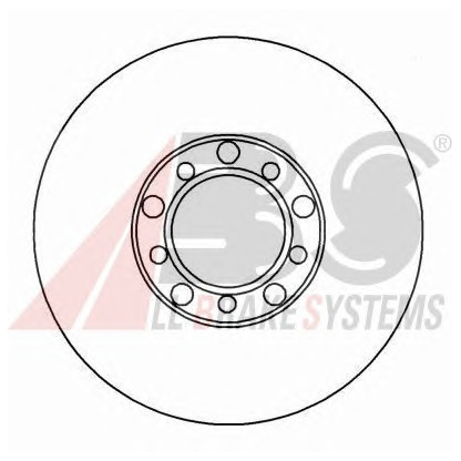 Photo Brake Disc A.B.S. 15743