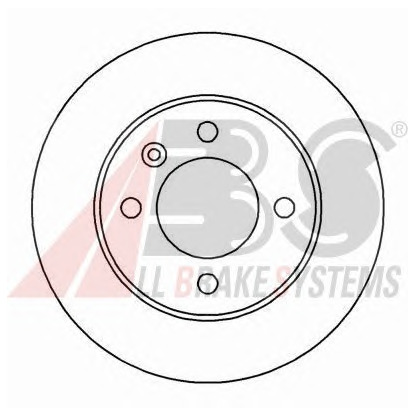 Фото Тормозной диск A.B.S. 15961