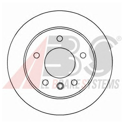 Photo Brake Disc A.B.S. 16535OE