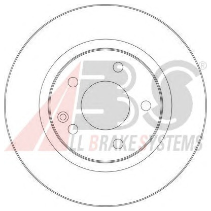 Photo Brake Disc A.B.S. 17365