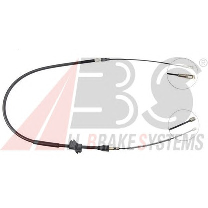 Photo Cable, parking brake A.B.S. K10046