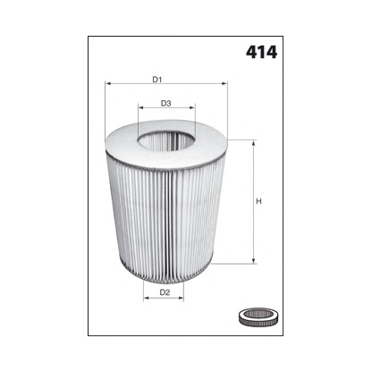 Photo Air Filter MECAFILTER EL9294