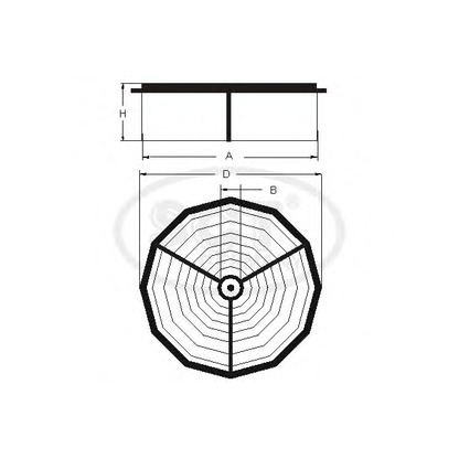 Photo Air Filter SCT Germany SB259