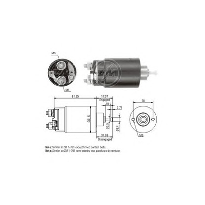 Foto Motorino d'avviamento ERA 227745