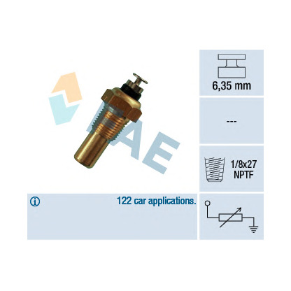 Foto Sensor, temperatura del refrigerante FAE 32070