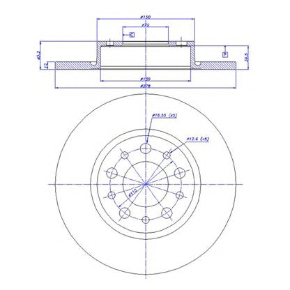 Photo Brake Disc CAR 1421091