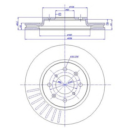 Photo Brake Disc CAR 1421604