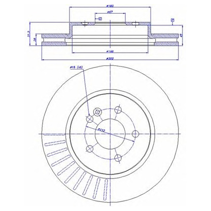 Photo Brake Disc CAR 142428