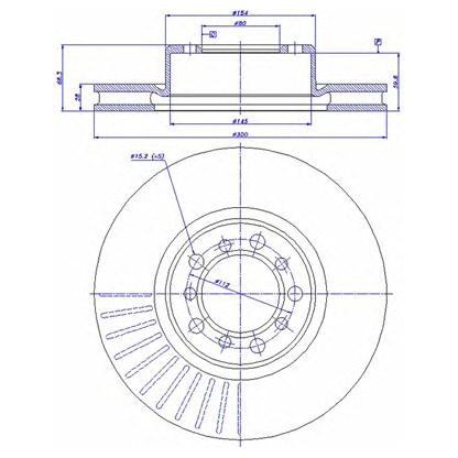 Photo Brake Disc CAR 142467