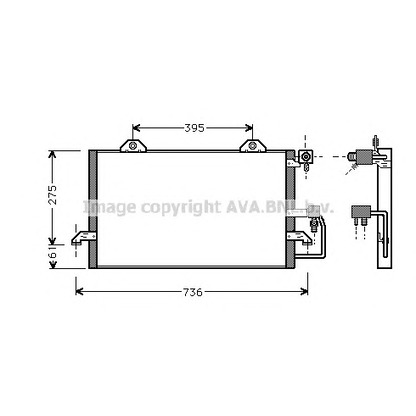 Photo Condenseur, climatisation AVA QUALITY COOLING AI5159