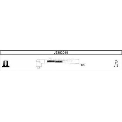 Foto Juego de cables de encendido NIPPARTS J5383019