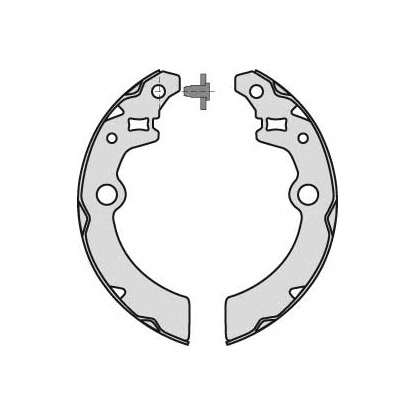 Photo Brake Shoe Set MGA M820