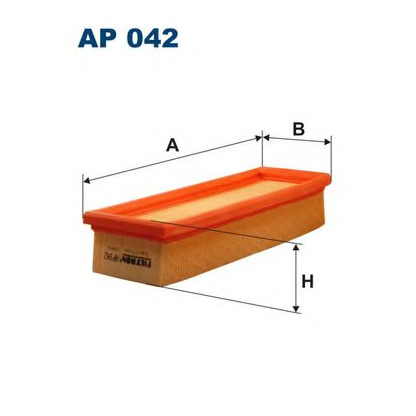 Zdjęcie Filtr powietrza FILTRON AP042