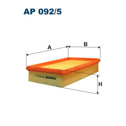 Foto Filtro de aire FILTRON AP0925