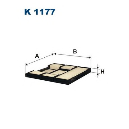 Фото Фильтр, воздух во внутренном пространстве FILTRON K1177