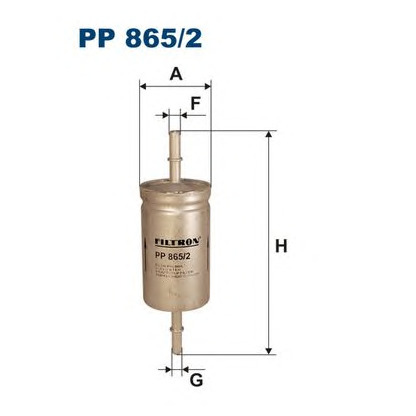 Foto Kraftstofffilter FILTRON PP8652