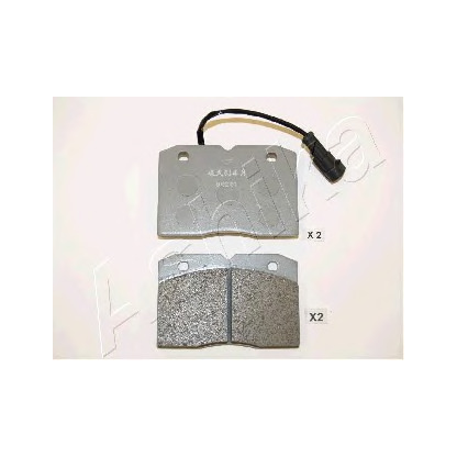 Photo Brake Pad Set, disc brake ASHIKA 5000016