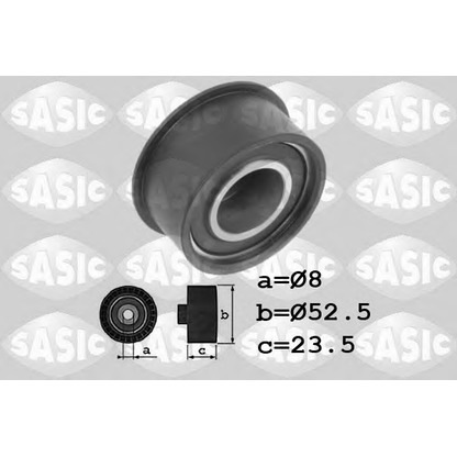 Photo Deflection/Guide Pulley, timing belt SASIC 1706039