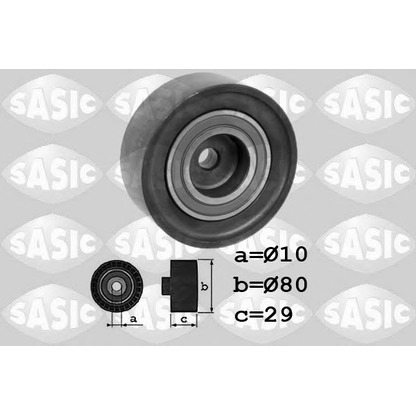 Photo Deflection/Guide Pulley, timing belt SASIC 1706071