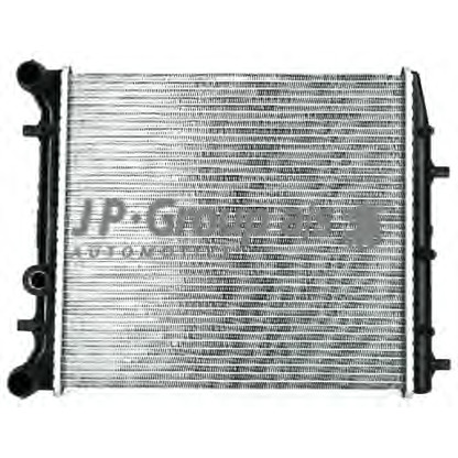 Photo Radiator, engine cooling JP GROUP 1114201200