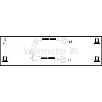 Foto Juego de cables de encendido STANDARD 76133