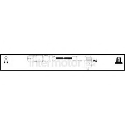 Foto Zündleitungssatz STANDARD 73935