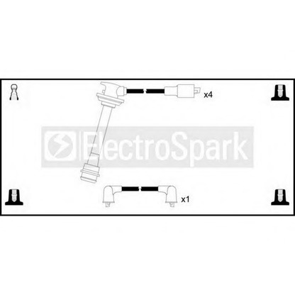 Photo Kit de câbles d'allumage STANDARD OEK340