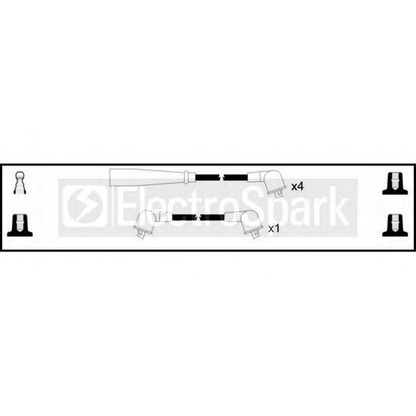 Foto Zündleitungssatz STANDARD OEK1012