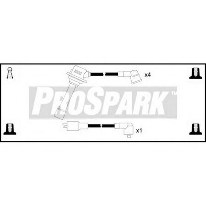 Photo Ignition Cable Kit STANDARD OES213