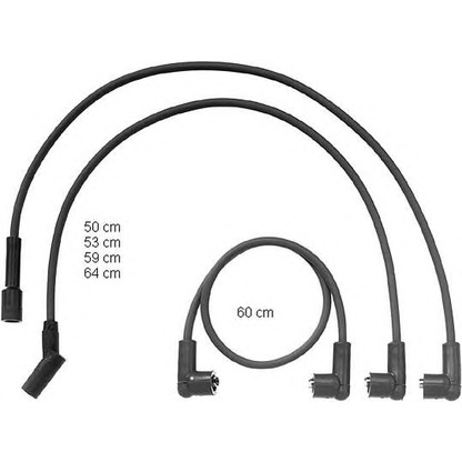 Zdjęcie Zestaw przewodów zapłonowych BERU ZEF1029