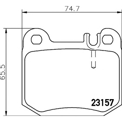 Foto Kit pastiglie freno, Freno a disco PAGID T1188