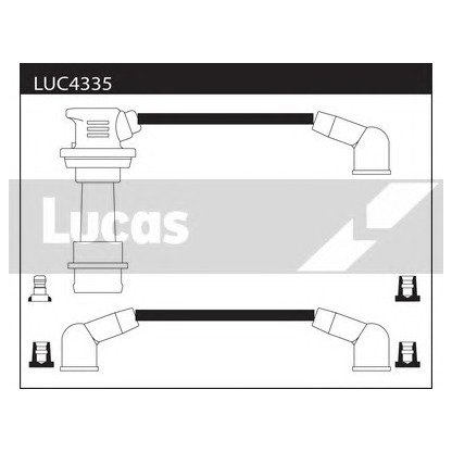 Foto Zündleitungssatz LUCAS LUC4335