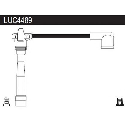 Zdjęcie Zestaw przewodów zapłonowych LUCAS LUC4489