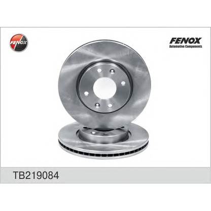 Photo Disque de frein FENOX TB219084