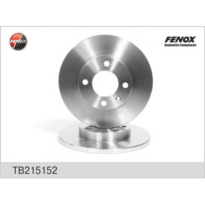 Photo Brake Disc FENOX TB215152