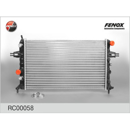 Photo Radiator, engine cooling FENOX RC00058