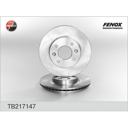 Foto Disco  freno FENOX TB217147