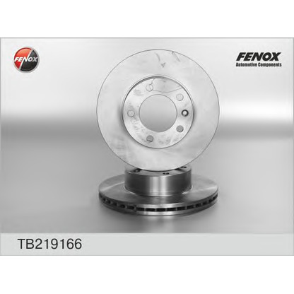 Photo Brake Disc FENOX TB219166