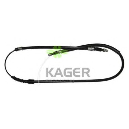 Photo Cable, parking brake KAGER 196376