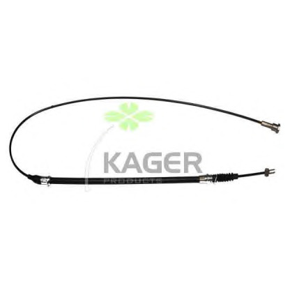 Photo Cable, parking brake KAGER 196377