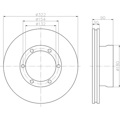 Photo Brake Disc DON CVD510