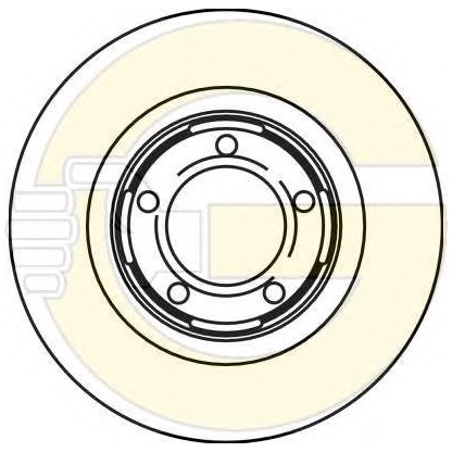 Zdjęcie Tarcza hamulcowa GIRLING 6017333