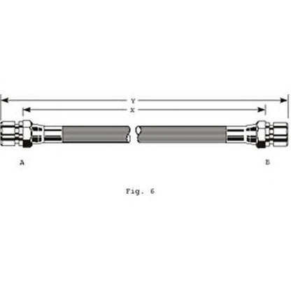 Photo Brake Hose GIRLING 9001137